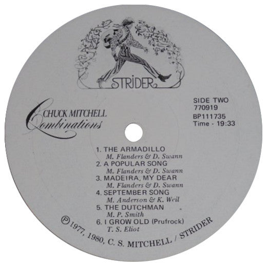Chuck Mitchell (2) : Combinations (LP, Album)