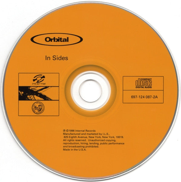 Orbital : In Sides (CD, Album + CD, Comp + Ltd)