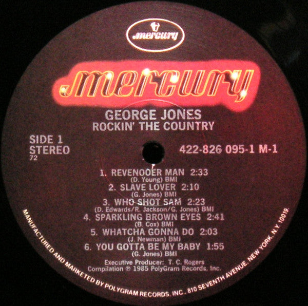 George Jones (2) : Rockin' The Country (LP, Comp)