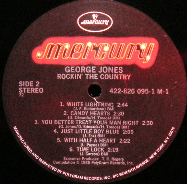 George Jones (2) : Rockin' The Country (LP, Comp)