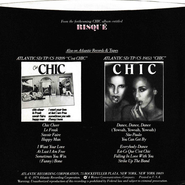Chic : Good Times / A Warm Summer Night (7", Single, Spe)