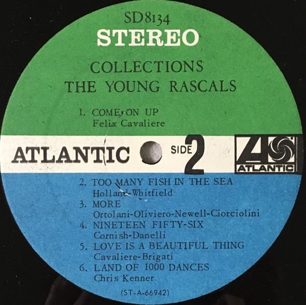 The Young Rascals : Collections (LP, Album, Pre)