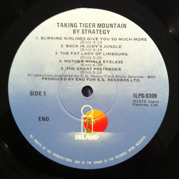 Eno* : Taking Tiger Mountain (By Strategy) (LP, Album, RE, Gat)