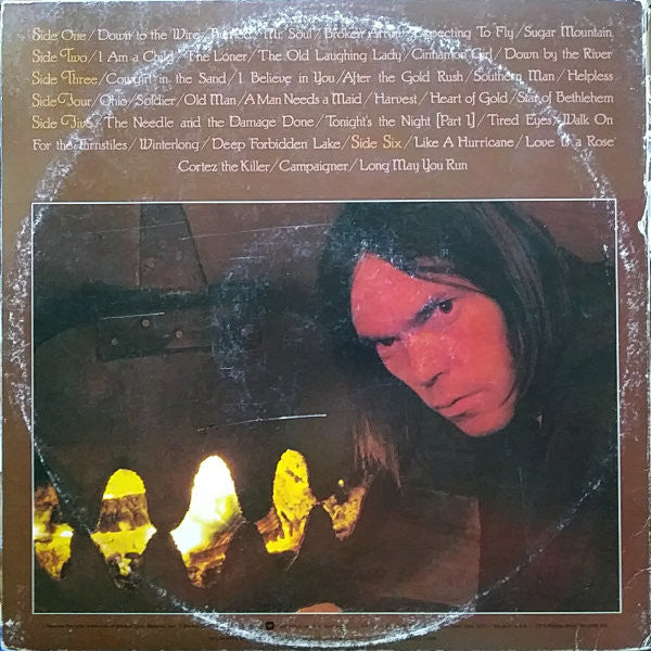 Neil Young : Decade (3xLP, Album, Comp, Mon)