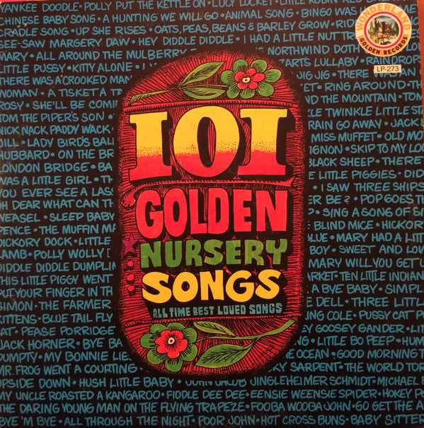 Golden Orchestra And Chorus : 101 Golden Nursery Songs - All Time Best Loved Favorites (LP)