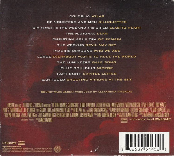 Various : The Hunger Games: Catching Fire (Original Motion Picture Soundtrack) (CD, Album, Dig)
