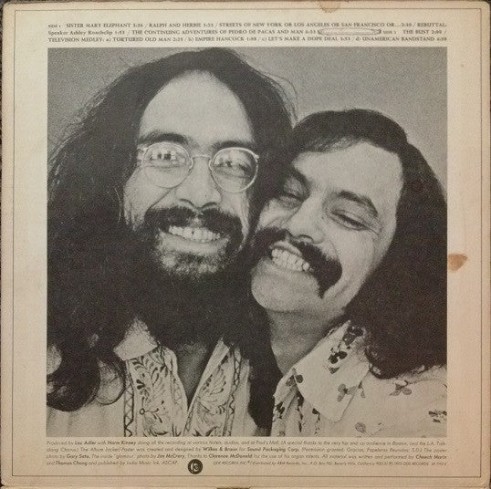 Cheech & Chong : Big Bambú (LP, Album, San)