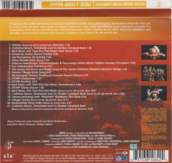 Various : Pulse: A Stomp Odyssey (HDCD, Comp)