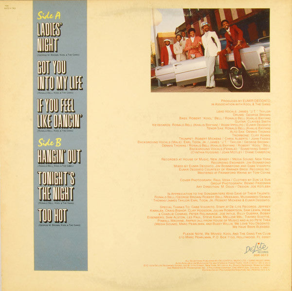 Kool & The Gang : Ladies' Night (LP, Album, 72 )