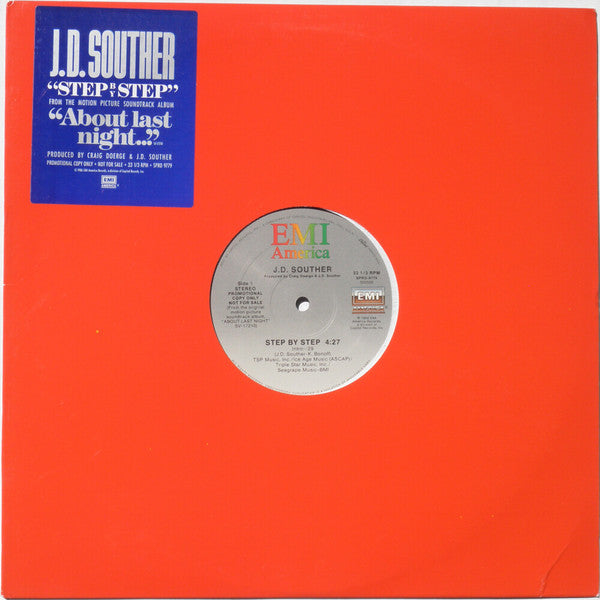 John David Souther : Step By Step (12")