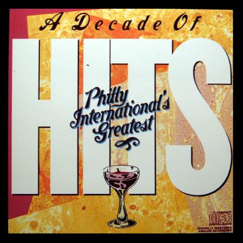 Various : Ten Years Of # 1 Hits (A Decade Of Hits - Philly International's Greatest) (CD, Comp, RE, JVC)
