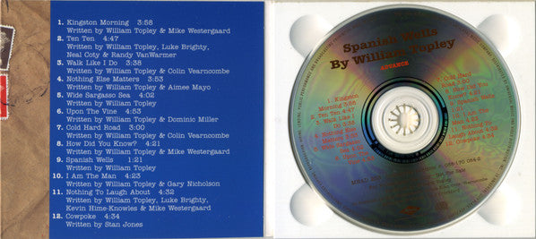 William Topley : Spanish Wells (CD, Album, Promo)