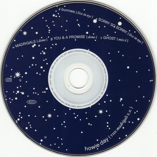 Howie Day : {The Madrigals E.P.} (CD, EP + DVD-V, Amb, Promo, NTSC)