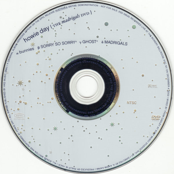 Howie Day : {The Madrigals E.P.} (CD, EP + DVD-V, Amb, Promo, NTSC)