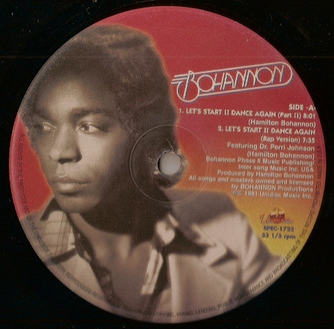 Bohannon* : Let's Start II Dance Again / The Party Train (12")