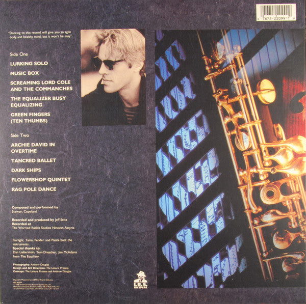 Stewart Copeland : The Equalizer & Other Cliff Hangers (LP, Album)