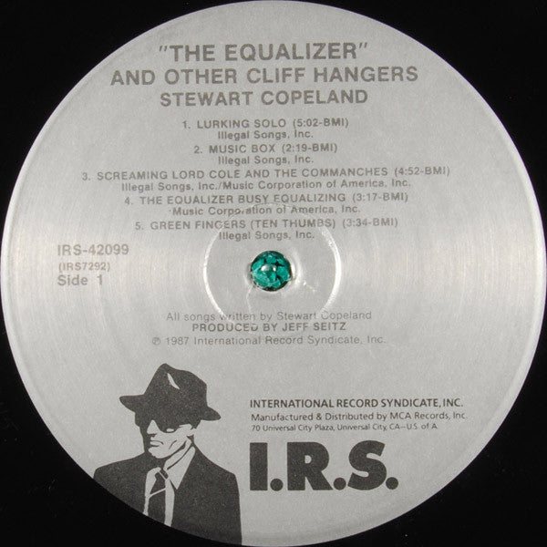 Stewart Copeland : The Equalizer & Other Cliff Hangers (LP, Album)