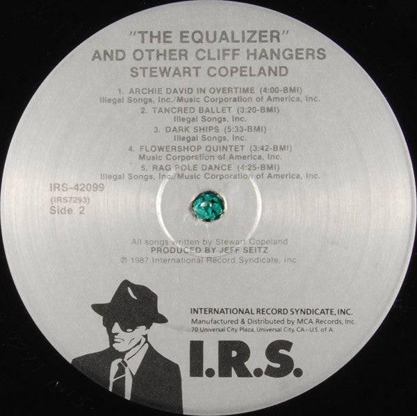 Stewart Copeland : The Equalizer & Other Cliff Hangers (LP, Album)