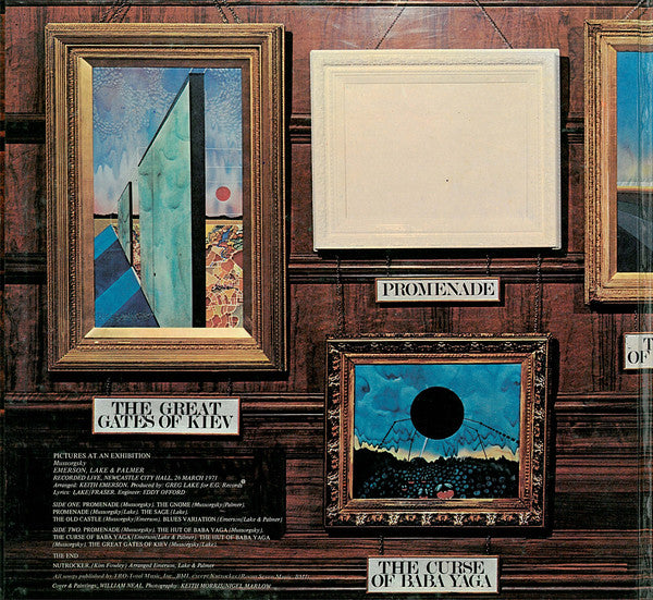 Emerson, Lake & Palmer : Pictures At An Exhibition (LP, Album, MO )