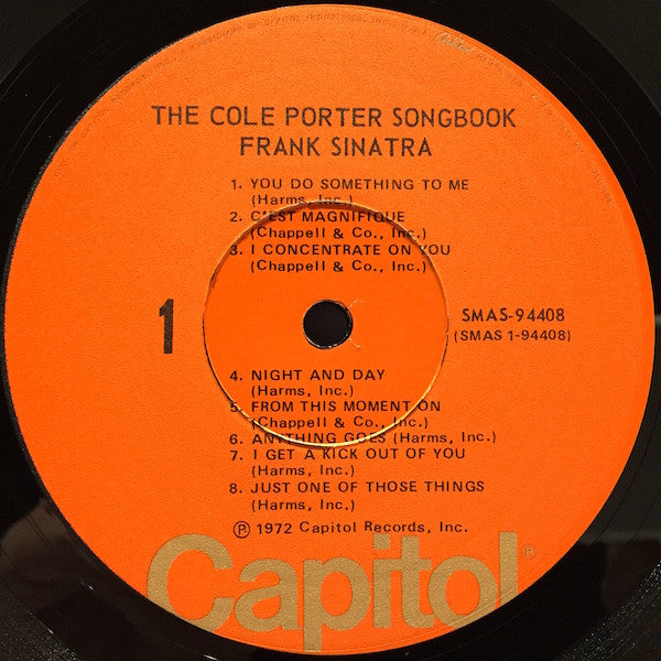 Frank Sinatra : The Cole Porter Songbook (LP, Comp, Club, Ltd, Cap)
