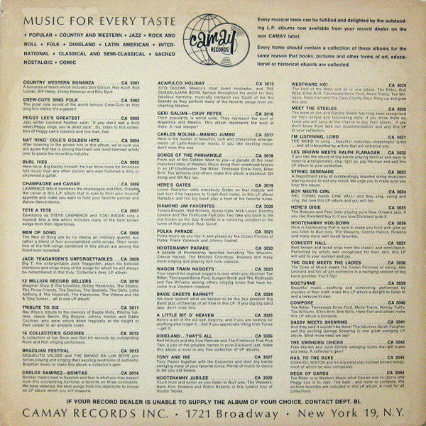 Tony Pastor, Ike Carpenter : Tony Pastor Meets Ike Carpenter (LP)