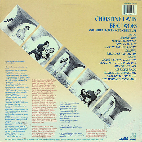 Christine Lavin : Beau Woes And Other Problems Of Modern Life (LP)
