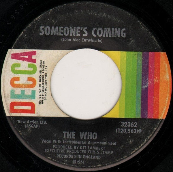 The Who : Magic Bus (7", Single, Pin)