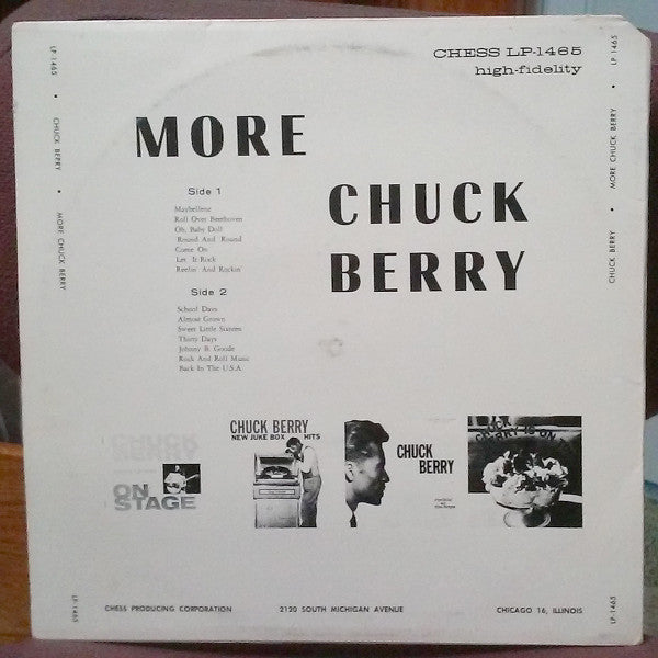 Chuck Berry : More Chuck Berry (LP, Comp, RE)