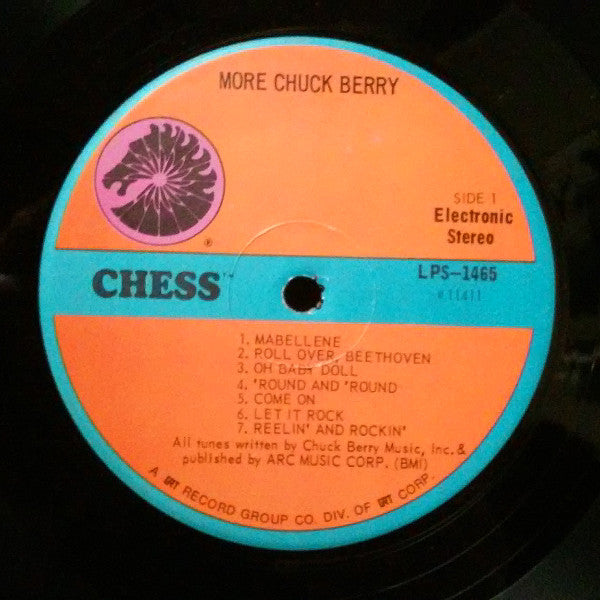 Chuck Berry : More Chuck Berry (LP, Comp, RE)