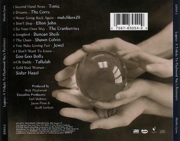 Various : Legacy: A Tribute To Fleetwood Mac's Rumours (CD, Album, Promo)