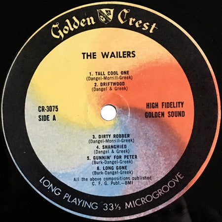 The Wailers (2) : The Wailer's Wail (LP, Album, Mono, RE)
