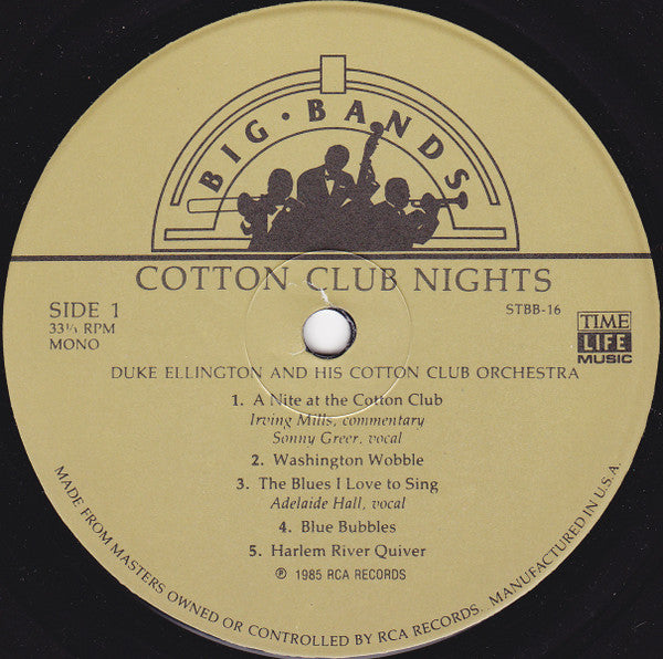 Duke Ellington And His Cotton Club Orchestra : Big Bands: Cotton Club Nights (2xLP, Comp, Mono, Hal + Box)