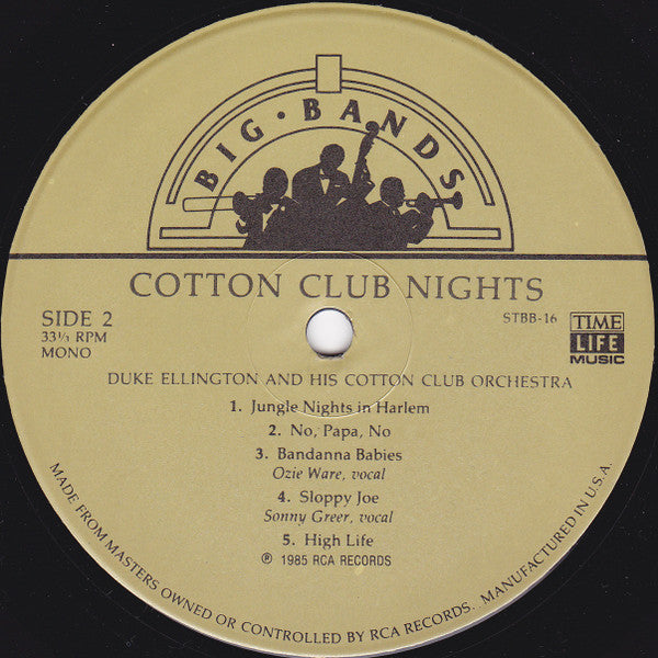 Duke Ellington And His Cotton Club Orchestra : Big Bands: Cotton Club Nights (2xLP, Comp, Mono, Hal + Box)