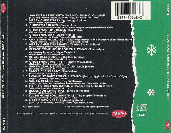 Various : Blue Yule (CD, Comp)