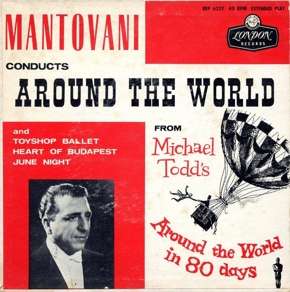 Mantovani And His Orchestra : Around The World (7", EP)