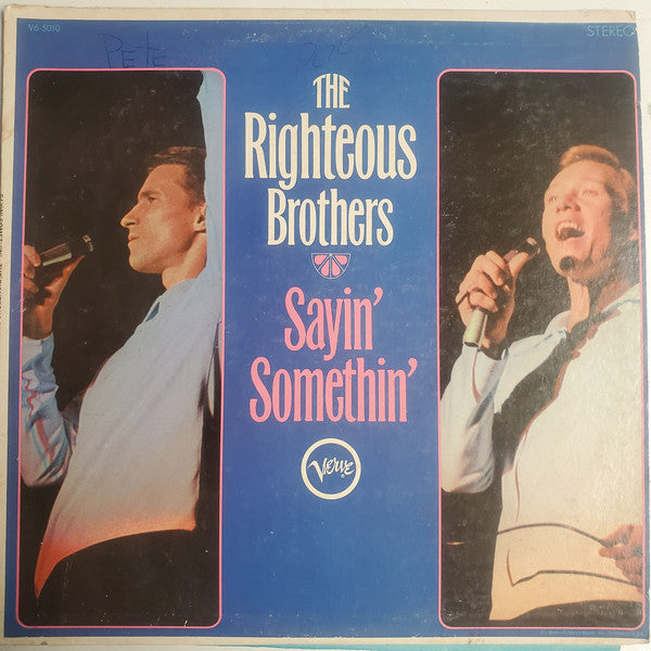 The Righteous Brothers : Sayin' Somethin' (LP, Album, Club)