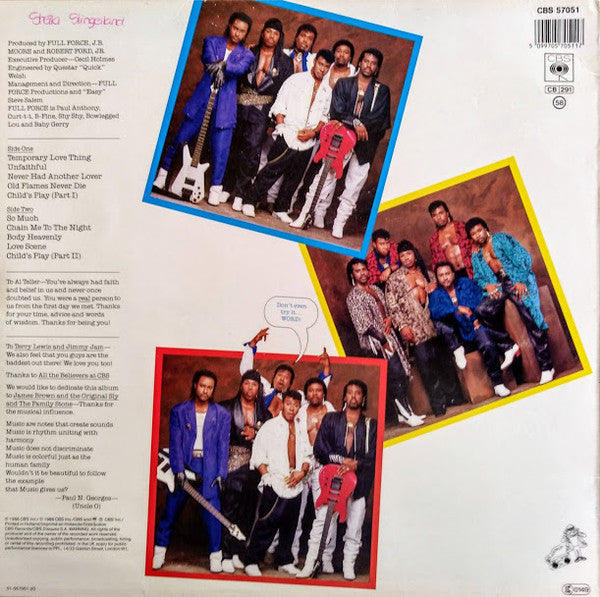 Full Force : Full Force Get Busy 1 Time! (LP, Album)