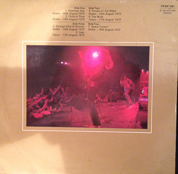 Deep Purple : Made In Japan (2xLP, Album)
