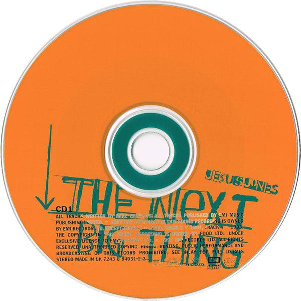 Jesus Jones : The Next Big Thing (CD, Single, CD1)