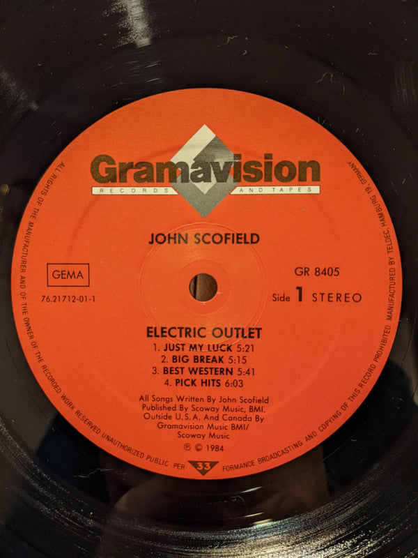 John Scofield : Electric Outlet (LP, Album)