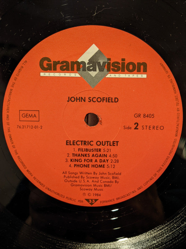 John Scofield : Electric Outlet (LP, Album)