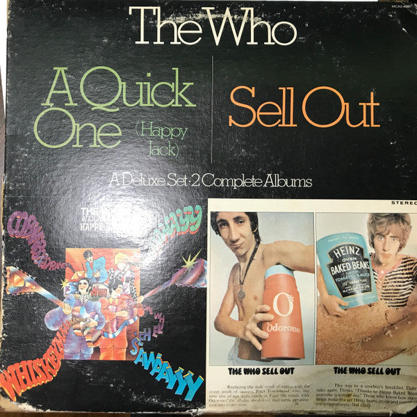 The Who : A Quick One (Happy Jack) / The Who Sell Out (2xLP, Comp, RE)