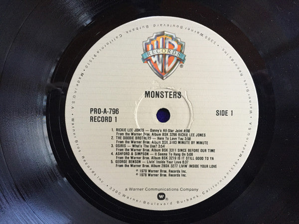 Various : Monsters (2xLP, Smplr)