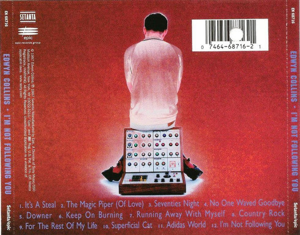 Edwyn Collins : I'm Not Following You (CD, Album, Enh)