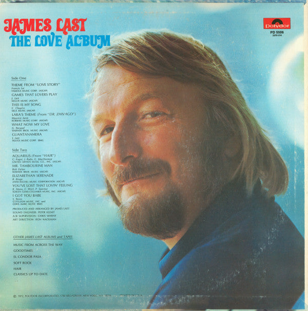 James Last : The Love Album (LP, Album, Comp, Son)