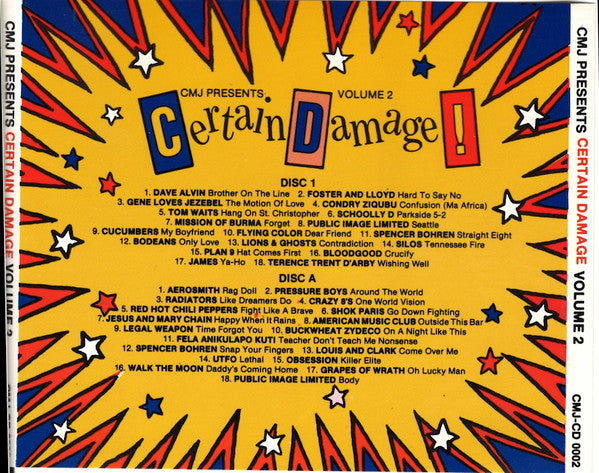Various : CMJ Presents Certain Damage! - Volume 2 (2xCD, Comp, Promo)