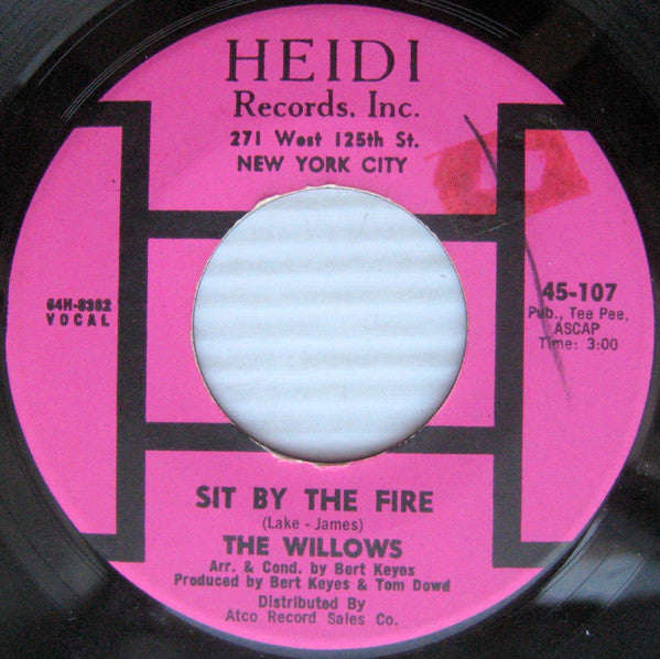 The Willows (8) : Sit By The Fire / Such A Night (7", Single)