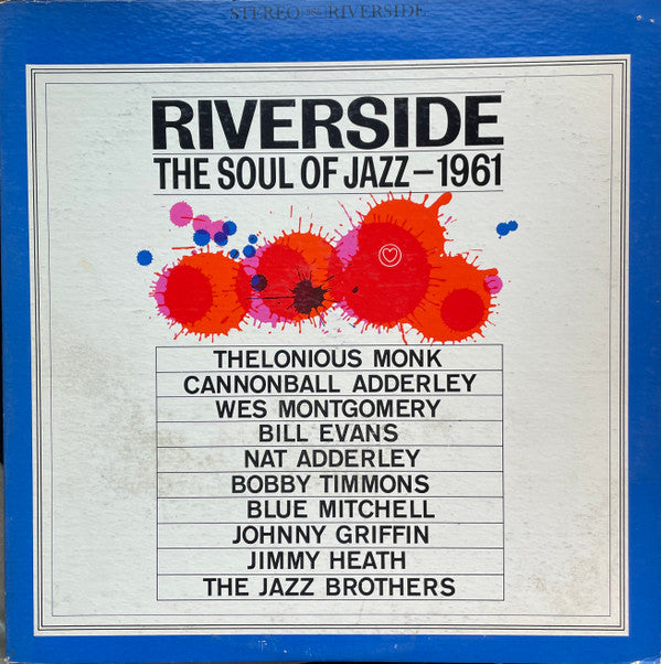 Various : Riverside - The Soul Of Jazz - 1961 (LP, Comp)