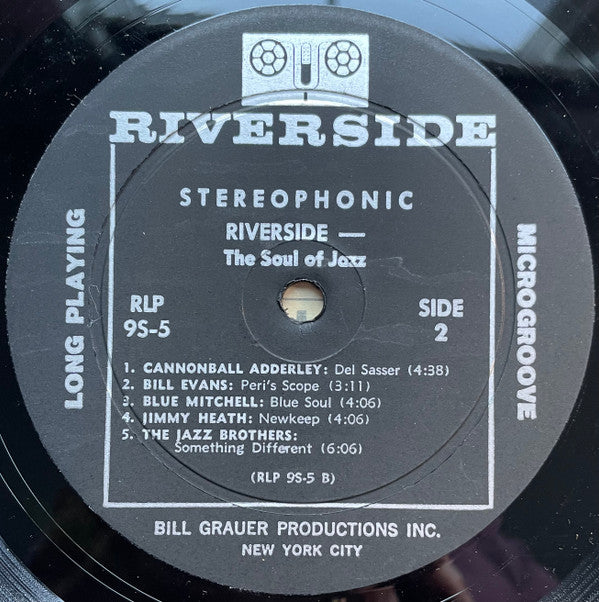 Various : Riverside - The Soul Of Jazz - 1961 (LP, Comp)