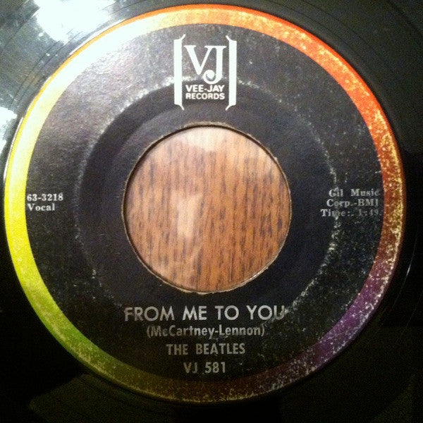 The Beatles : Please Please Me / From Me To You (7", Single, Rai)